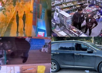 Bakıda qadın satıcı marketə girən oğru ilə əlbəyaxa oldu – FOTO