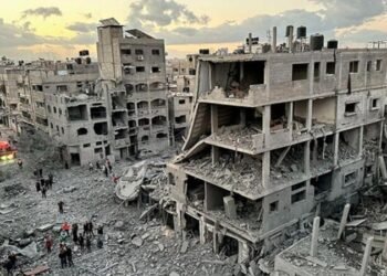 İsrailin zərbələri Qəzza şəhərini təxminən 50 milyon ton dağıntı altında qoyub