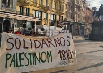 Zaqrebdə Fələstinə qarşı yeni etiraz aksiyası elan olunub