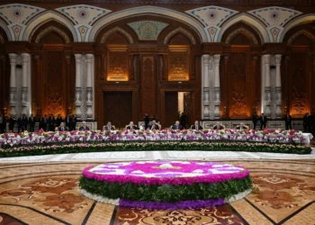 İlham Əliyev Düşənbədə rəsmi qəbulda iştirak edib