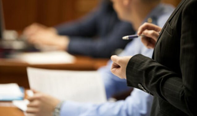 trial in the courtroom of the Russian Federation