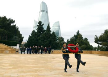ABŞ-nin Oklahoma Milli Qvardiyasının nümayəndə heyəti ölkəmizdə səfərdədir