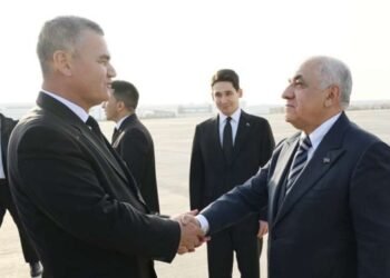 Əli Əsədov Türkmənistanda səfərdədir