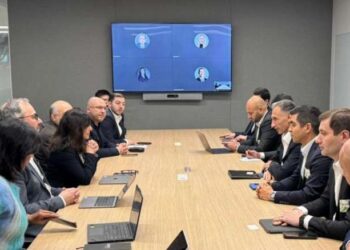 Rəşad Nəbiyev “Nvidia” rəsmisi ilə görüşdü – FOTO