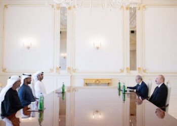 BƏƏ-nin bir sıra şirkətlərinin rəhbərləri İlham Əliyevin qəbulunda – FOTO