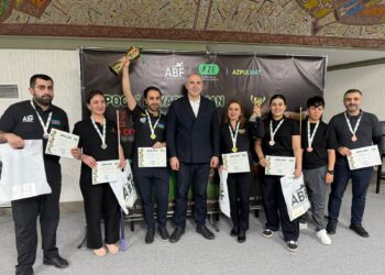 “Pool” bilyard idman növü üzrə ölkə çempionatı başa çatdı