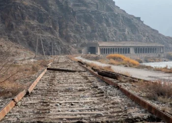 Zəngəzur dəhlizinin dəmir yolu tikintisindən – FOTOLAR