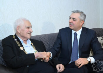 “Heydər Əliyev” ordeni Nəriman Həsənzadəyə təqdim edildi – FOTOLAR