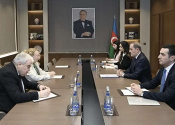 Ceyhun Bayramov Tatyana Valovaya ilə görüşdü