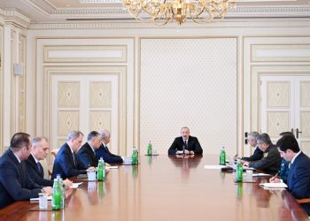 İlham Əliyevin sədrliyi ilə Təhlükəsizlik Şurasının iclası keçirilib