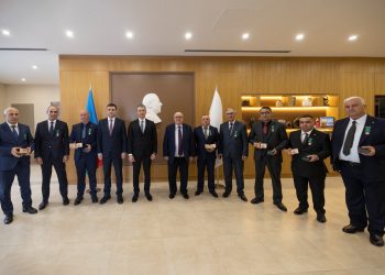 “AzerGold” QSC-də “Tərəqqi” medalına layiq görülmüş əməkdaşlarla görüş keçirilib