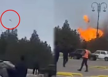 İran dronu Naxçıvanı belə vurub – Yeni görüntülər