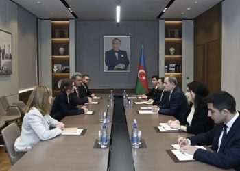 Ceyhun Bayramov Miryana Spolyariç Eggeri qəbul etdi