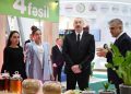 İlham Əliyev sərgidə iştirak etdi - FOTO