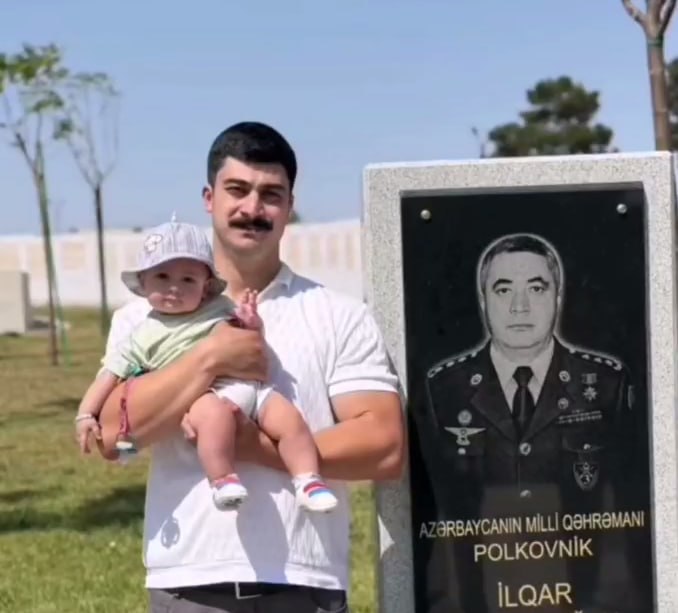 İlqar Mirzəyevin oğlundan təsirli paylaşım: “Sənin adını daşıyan nəvənlə yanındayam”
