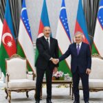 Əliyevlə Mirziyoyevin təkbətək görüşü oldu – FOTOLAR