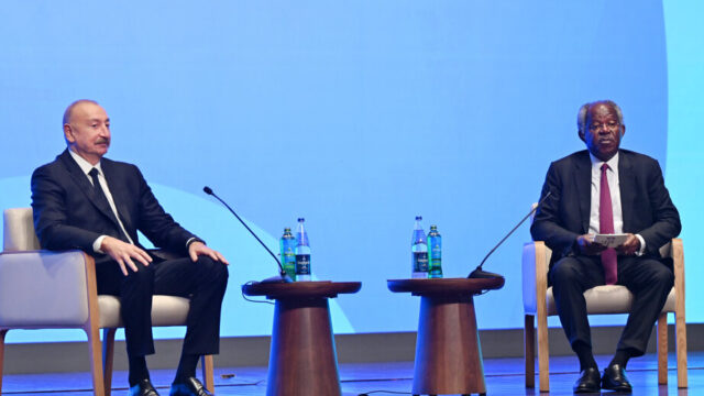 İlham Əliyev: Bəzi ənənəvi təchizat zəncirləri müəyyən risklərlə üzləşir