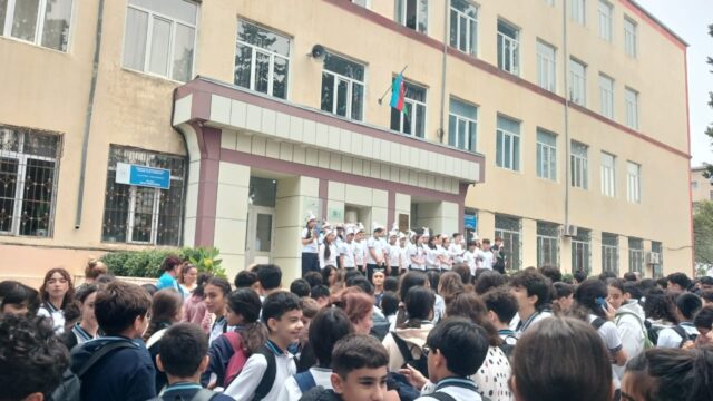 Anım Günü şagirdlərin təqdimatında