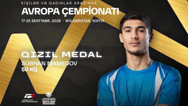 Azərbaycan boksçusu Avropa çempionu oldu