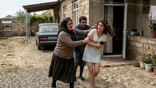 Bakıda qayınana gəlinini döydü: cinayət işi açıldı