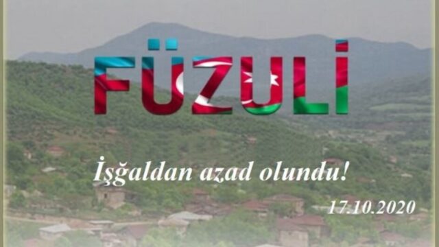 Füzulinin işğaldan azad olunduğu gündür