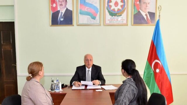 Zakir Fərəcov Sumqayıtda növbəti vətəndaş qəbulunu keçirdi