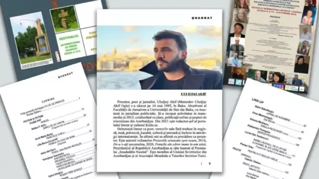 IV Beynəlxalq “Quadrat” Nəsr Festivalında Azərbaycanı Ulucay Akif təmsil edir