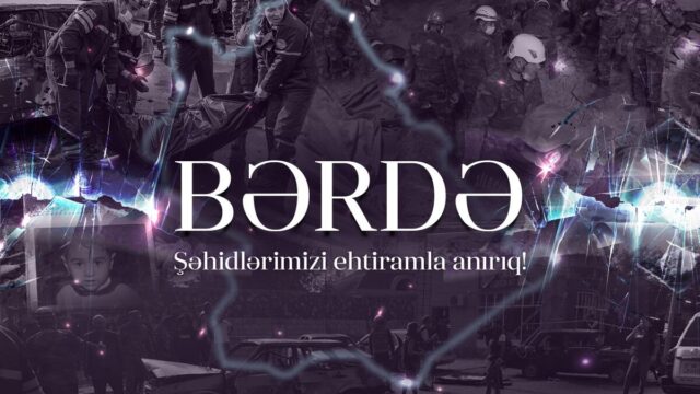Bərdənin Ermənistan tərəfindən dördüncü dəfə raket hücumuna məruz qalmasının ildönümüdür