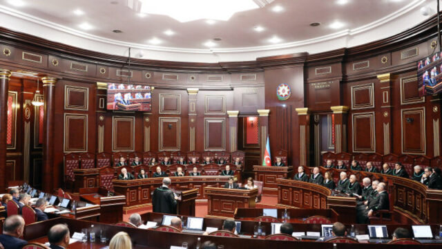 Ali Məhkəmənin Plenumunda bir sıra qərarlar qəbul olundu