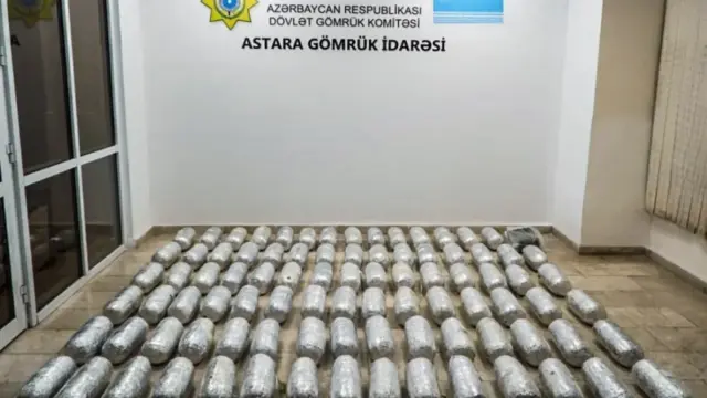 Azərbaycandan 97 kq marixuana keçirilməsinin qarşısı alındı