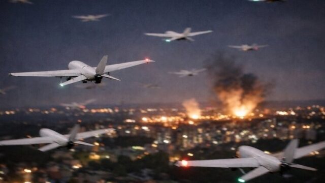 Moskvaya kütləvi dron hücumu: Hava limanları bağlandı