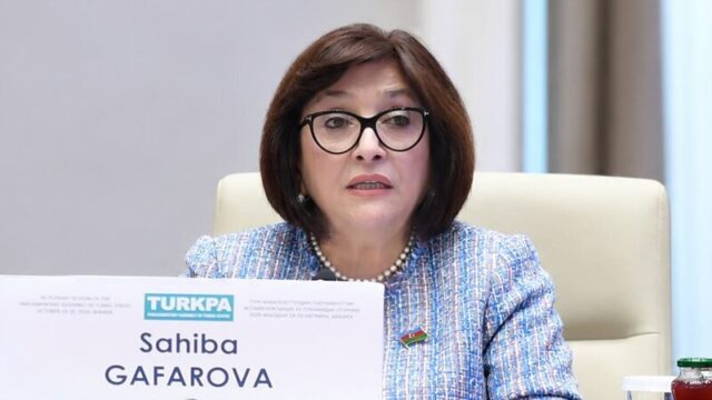 Sahibə Qafarova TÜRKPA-nın 15-ci plenar iclasında çıxış etdi