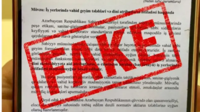 Hicabla bağlı yayılan bu xəbər saxtadır – RƏSMİ