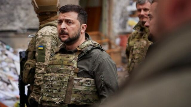 Zelenski cəbhə xəttinə getdi, xalqa müraciət etdi